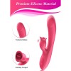 Rabbit Vibrator India 10 Vibrations 7 Pulsations Tongue Licking Dual Stimulation Clit Stimulator