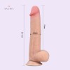 8 Inch 20CM Realistic Dildo India Penis Cock Flexible Dual-Layer Liquid Silicone Adult Sex Toy Online