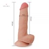 7.5 Inch 19CM Realistic Dildo India Penis Cock Flexible Dual-Layer Liquid Silicone Adult Sex Toys Online