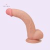 9 Inch 23CM Realistic Dildo India Penis Cock Flexible Dual-Layer Liquid Silicone Dildo Adult Sex Toys