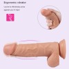 8.2 Inch 21CM Realistic Dildo Vibrator 20 Frequency Wireless Vibrating Swing Penis Cock Online India Sex Toy