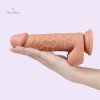 8.2 Inch 21CM Realistic Dildo Vibrator 20 Frequency Wireless Vibrating Swing Penis Cock Online India Sex Toy