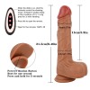 8.5 Inch 22CM Realistic Dildo Vibrator Heating Wireless Vibrating Dildo Penis Cock Online India Sex Toy