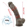 Realistic Dual Density Dildo With Suction Base Female Masturbation Sex Toy