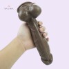 Realistic Dual Density Dildo With Suction Base Female Masturbation Sex Toy