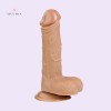 8Inch 20CM Realistic Male Hands Free Powerful Suction Cup Dual Density Dildo