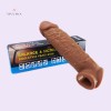 Realistic Silicone Big Penis Sleeve Penis Extender Condom For Male Enlarger