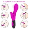 Rotating Rabbit Vibrator G Spot Vibrator Waterproof Clitoral Vibrator 7 Vibration Modes Sex Toys for Women India