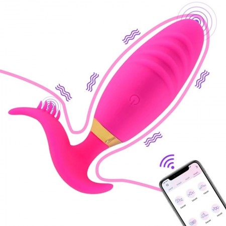 Sole Vibrating Plug with Mobile App Control