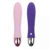 12 Frequency Clitoris Dildo USB Rechargeable Purple Pink Vibrator