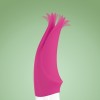 Vibrating Dildo: Volta (Blackberry/White) by Fun Factory