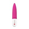 Vibrating Dildo: Volta (Blackberry/White) by Fun Factory