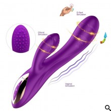 10 Frequency Luxury Rabbit Vibrator + USB Rechargeable