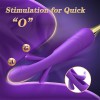 Flapping Vibrator Dildo with 7 Vibration 10 Flapping Modes Clitoral Stimulator Toy