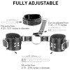 Sexy Slave Frisky Behind Back Handcuffs Collar BDSM Sex Toys For Couples