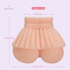 Silicone Ass Skirt Sex Toy Male Masturbation Soft Realistic Vagina and Anus Adult Sex Toy