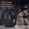 Silicone Dual Penis Ring India Erection Cock Ring Erection Enhancing Sex Toy for Man