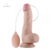 8 Inch 20CM Soft Ejaculation Realistic Dildo India Penis Cock With Ball Sex Toys Online