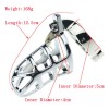 Stainless Steel Penis Sleeve Lock Cock Device Tool Male Chastity Cage