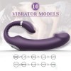 Strap On Dildo Vibrator Double Ended Vibrator Dual Motors 10 Vibrating Modes India Adult Lesbian Sex Toy