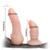 6.5Inch 16.5CM Strap On Dildo Wearable Harness Realistic Penis Lesbian Sex Toy India