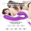 Strapless Strap On Double Ended Dildos Remote Control 9 Speed Sex Toys For Lesbian