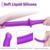 Strapless Strap-on Dildo Double Dong India Adult Lesbian Sex Toy