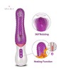 Tongue Vibrator Realistic Oral Clit Stimulator G Spot Vibrator Heating 360° 7x7 Vibration Rotation Female Toy India