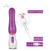 Tongue Vibrator Realistic Oral Clit Stimulator G Spot Vibrator Heating 360° 7x7 Vibration Rotation Female Toy India