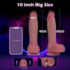 10 Inch 9 Vibrations 3 Thrusts Vibrator Penis