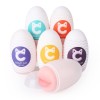 Magic Cat Egg Stroker like TENGA EGG, Easy Beat EGG Portable Male Masturbator Variety Pack, 6 Pack