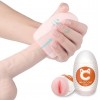 Magic Cat Egg Stroker like TENGA EGG, Easy Beat EGG Portable Male Masturbator Variety Pack, 6 Pack