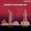 Realistic Thrusting & Vibrating Dildo - 6-in-1 Heated, Suction Cup & Strap-On Adult Toy for Women Realistic Thrusting & Vibrating Dildo - 6-in-1 Heated, Suction Cup & Strap-On Adult Toy for Women