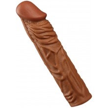 Male Soft Silicone Cock Penis Sleeve Extension Extender Adult Toys