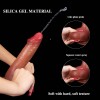 8.1 Inch Ultra Realistic Dual Density Liquid Silicone Squirting Dildo