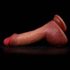 8.1 Inch Ultra Realistic Dual Density Liquid Silicone Squirting Dildo