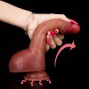 8.1 Inch Ultra Realistic Dual Density Liquid Silicone Squirting Dildo