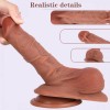 7.5 inch Ultra Realistic Liquid Silicone Dildo Strap-On Harness Kit