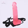 12-inch Pink Realistic Extra-Large Dildo Adjustable Strap-On Harness Kit