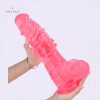12-inch Pink Realistic Extra-Large Dildo Adjustable Strap-On Harness Kit