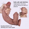 11-inch Realistic Liquid Silicone Big Dildo Adjustable Strap-On Harness Kit