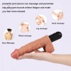 10 Inch Realistic 10 Function Classic Silicone Dildo Vibrator with Balls