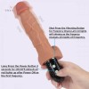 10 Inch Realistic 10 Function Classic Silicone Dildo Vibrator with Balls