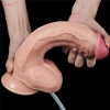 10'' Soft Realistic with Enema Bulb Squirting Ejaculating Dildo