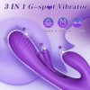 Love Spouse G Spot Vibrator Flapping Rabbit Vibrator Dildo for Woman Couple Nipple Anal Stimulation APP Control