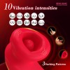 10 Vibration Modes for Lips, Tongue, and Sucking