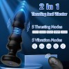 Thrusting Remote Control Butt Plug With Vibrating and Thrusting Modes