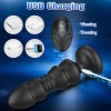 Thrusting Remote Control Butt Plug With Vibrating and Thrusting Modes