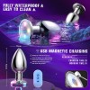 App Remote Control 10 Vibrating Modes Anal Beads Prostate Massager Vibrator Anal Sex Toys for Men and Women