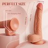 8 inch Dildo Adult Realistic Dildo for Clitoral G-spot Anal Stimulation  for Women for Couples Pleasure